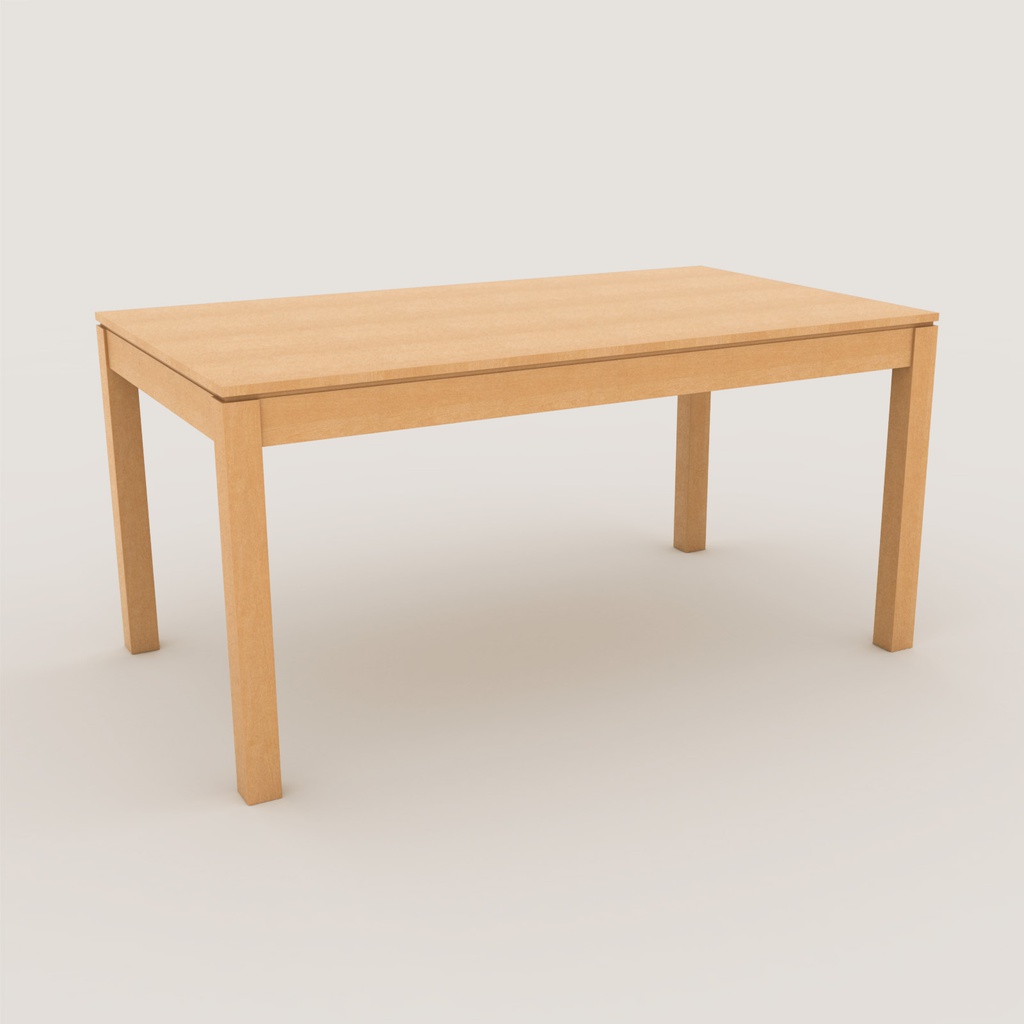 Mesa MT1 Fija 4 patas 60 x 60 mm 900 x 1800 mm